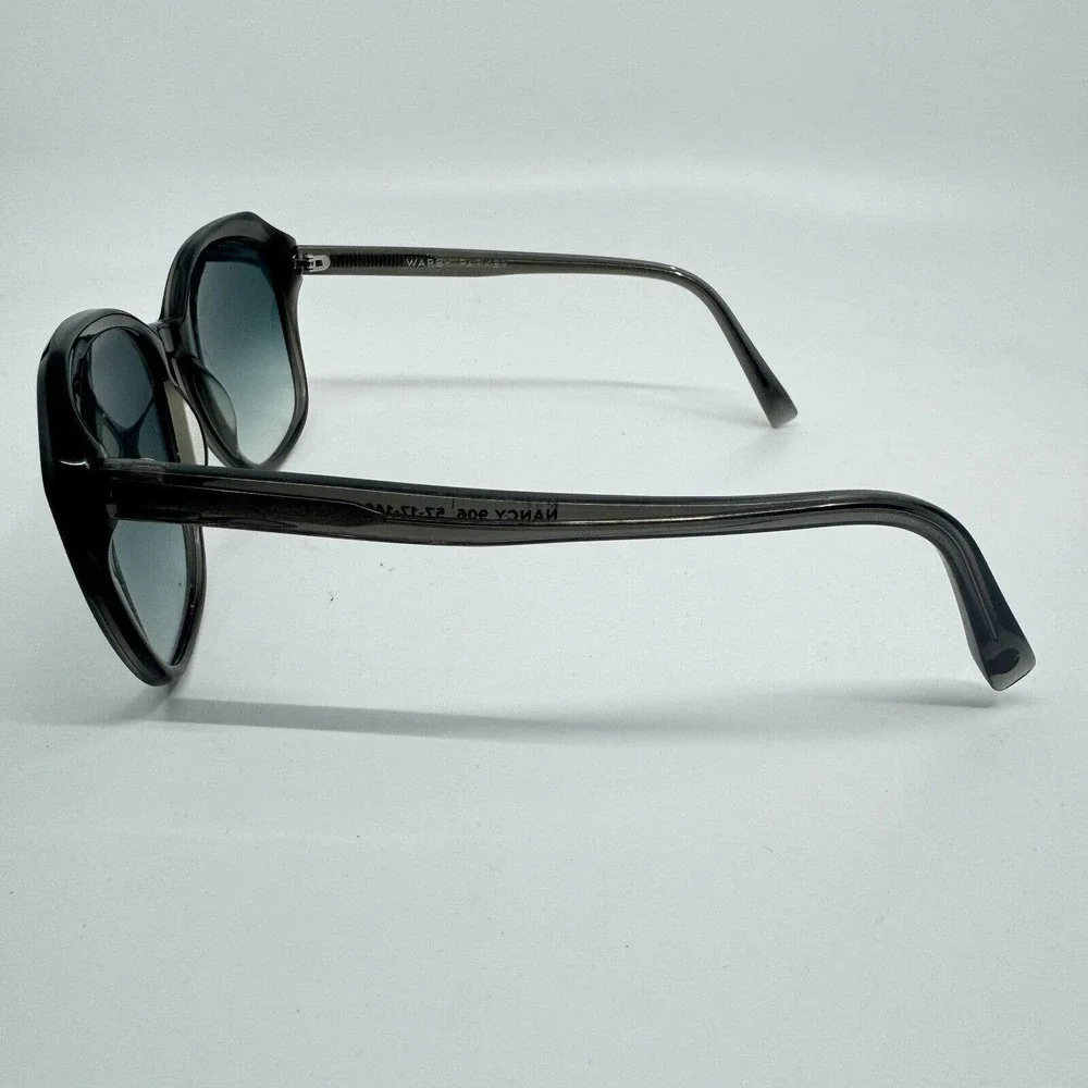 Warby Parker‎ Sunglasses Frame Only Nancy 906 Transparent Gray Oversized H10006
